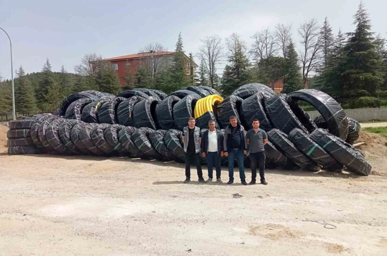 Gediz Yenikent’te doğalgaz projesi başladı 