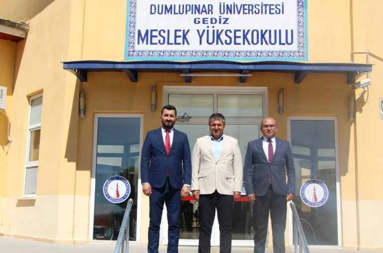 Gediz’de eğitim, sanayi ve belediye iş birliği