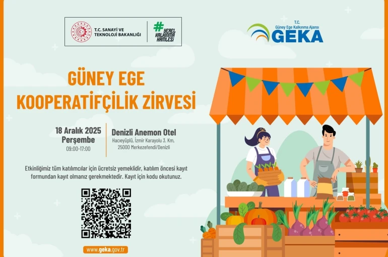 GEKA, Güney Ege Kooperatifçilik Zirvesine ev sahipliği yapacak 