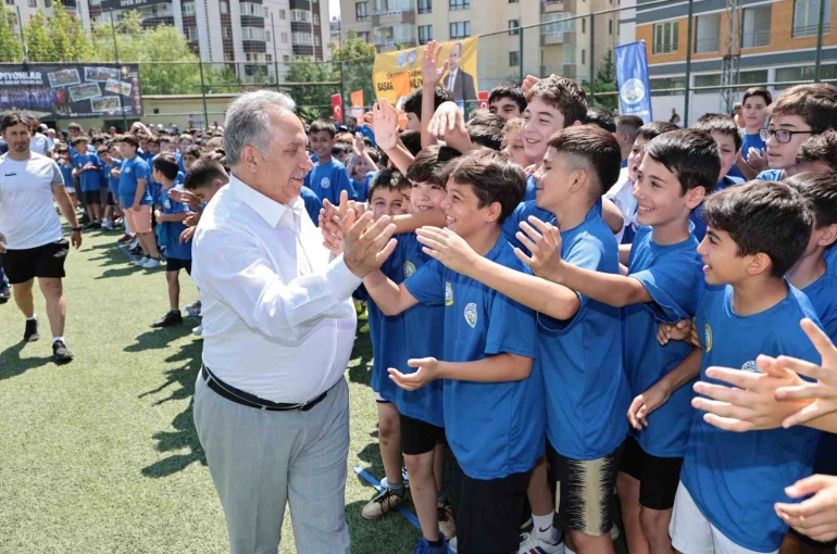 Geleceğin yıldızları Talas’ta yetişecek 