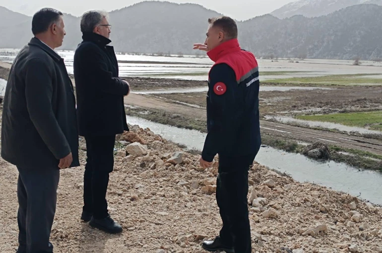 Gembos Ovası'nda taşkın sonrası inceleme