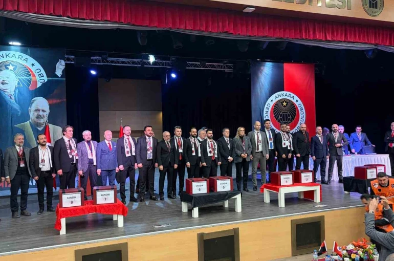 Gençlerbirliği’nde Arda Çakmak yeniden başkan seçildi 