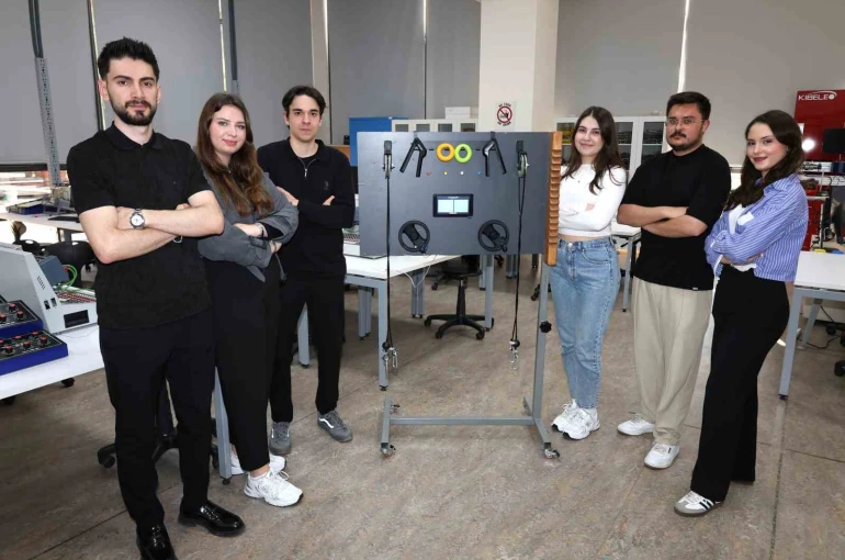 Gençlerden ‘akıllı egzersiz’ makinesi 