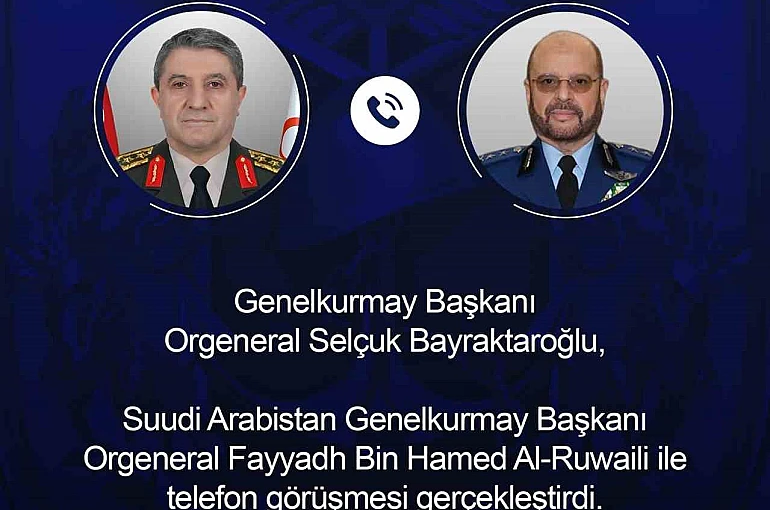 Genelkurmay Başkanı Bayraktaroğlu, Suudi Arabistanlı mevkidaşı Al-Ruwaili ile görüştü 