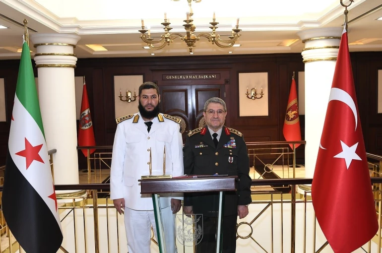 Genelkurmay Başkanı Orgeneral Bayraktaroğlu, Suriye Deniz Kuvvetleri Komutanı Tuğgeneral Alsaud’u kabul etti