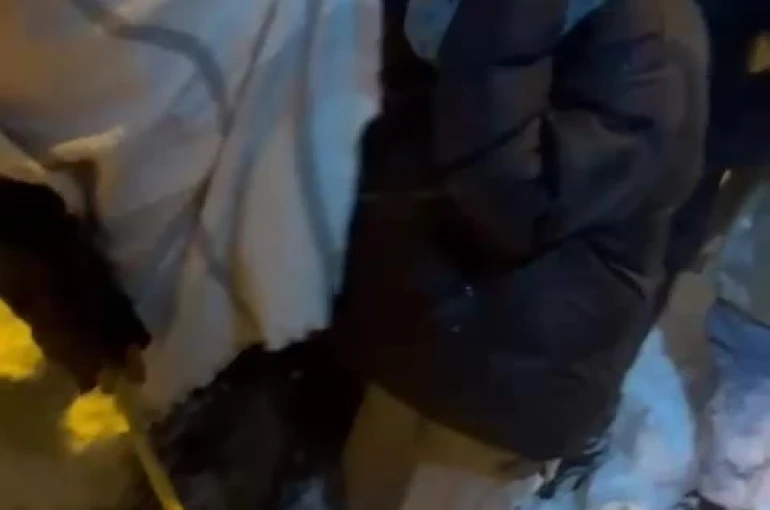 Gercüş’te araçlarıyla yolda mahsur kalan 10 işçi kurtarıldı 