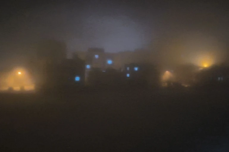 Gercüş’te sis etkili oldu