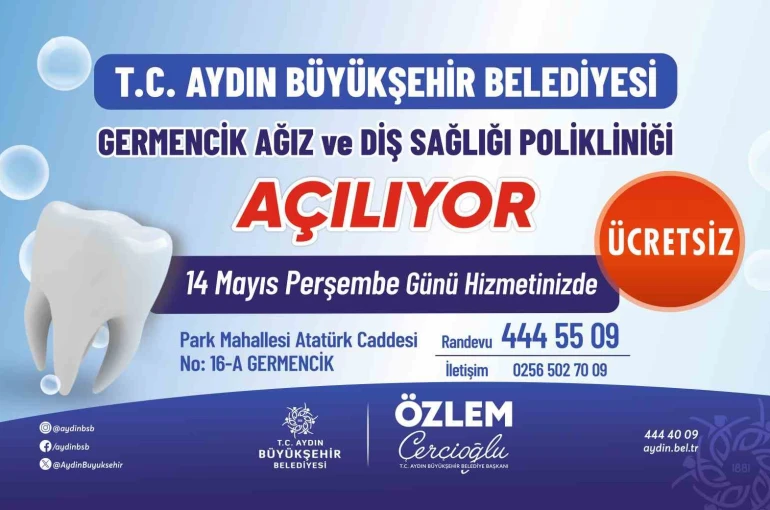 Germencik Ağız Ve Diş Sağlığı Polikliniği hizmete açılıyor 