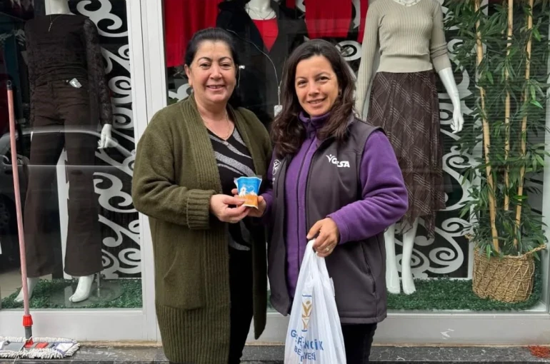 Germencik’te sosyal destek çalışmaları aralıksız sürüyor