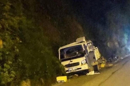 Giresun’da kamyonet kazası: 1 ölü, 2 yaralı