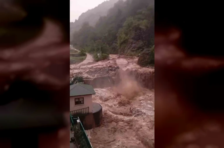 Giresun’da şiddetli yağış etkili oldu