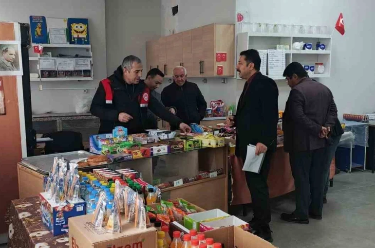 Gölbaşı’nda okul kantinlerine sıkı denetim