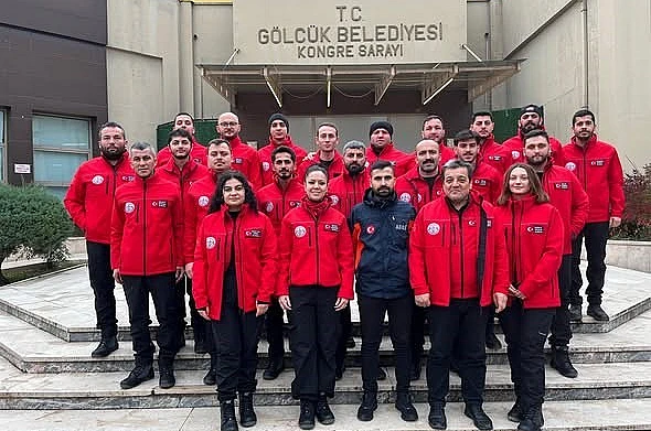 Gölcük Belediyesi Arama Kurtarma Ekibi eğitimlerini tamamladı 