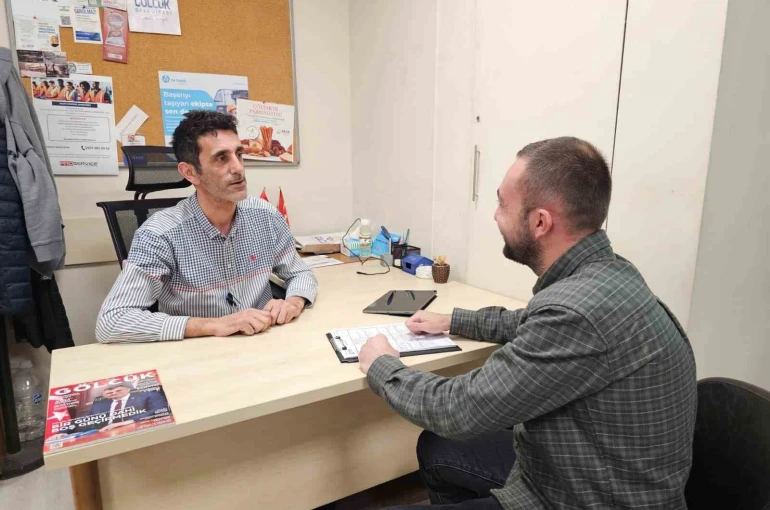 Gölcük’teki istihdam ofisi binlerce kişiye iş kapısı araladı 