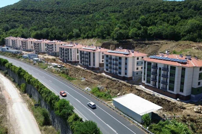 Gölyaka’da 140 TOKİ konutu için çalışmalar sürüyor