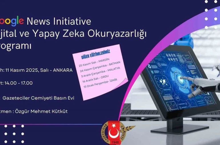 Google, Malatya’da yapay zeka eğitimi verecek 