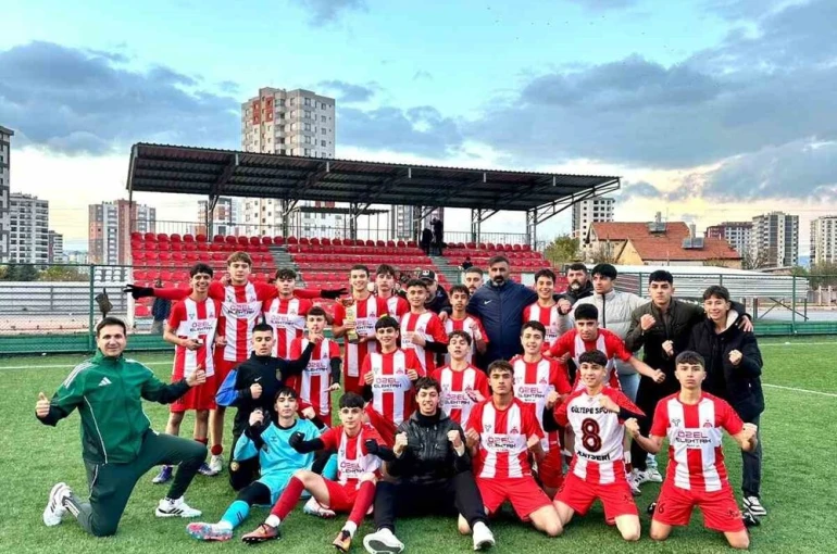 Gültepespor U-16 namağlup şampiyon 