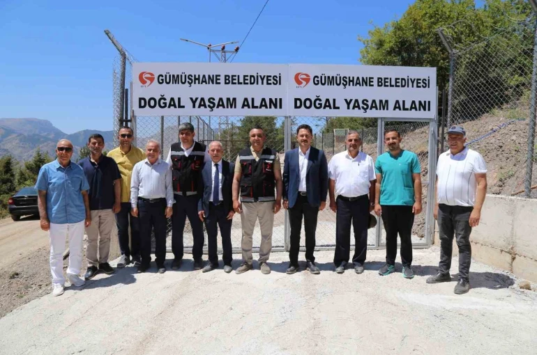Gümüşhane’de sokak hayvanları için doğal yaşam alanı açıldı