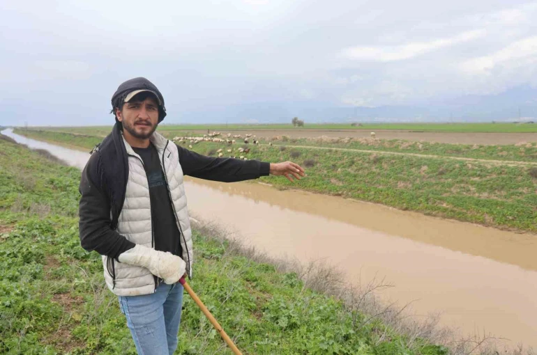 Günlerdir kayıp olarak aranan şahsın cansız bedenini derede çoban buldu 