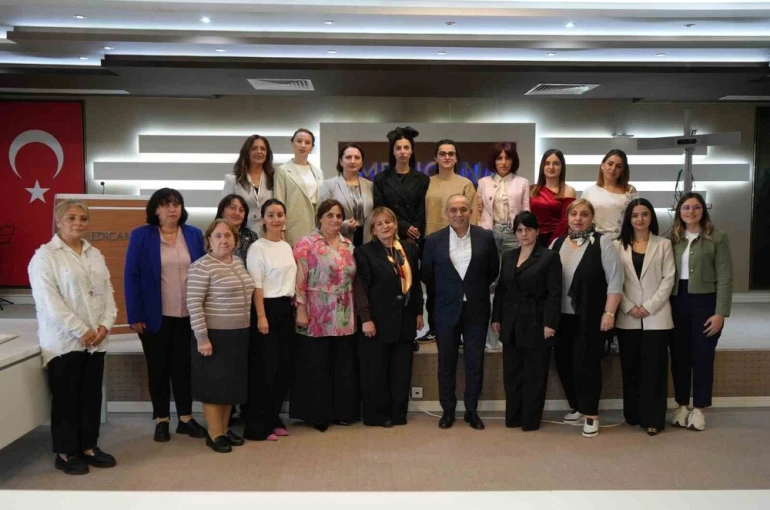 Gürcü sağlık çalışanları, 1 gününü Samsun’daki hastanede geçirdi 