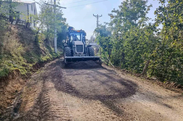 Güvenli yollar için sağlam alt yapı kuruluyor 