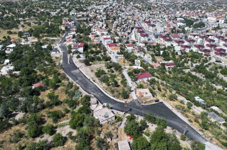 Hacılar’da yollara 1.450 tonluk asfalt dokunuşu