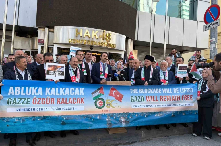 HAK-İŞ Genel Sekreter Yardımcısı Zengin, Gazze için SUMUD misyonuna katılıyor 