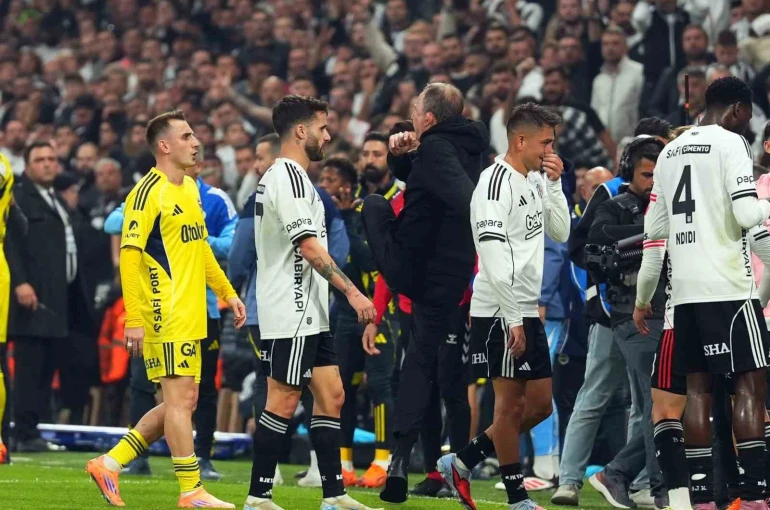 Hakem Ali Yılmaz, Sergen Yalçın’ı tribüne gönderdi 