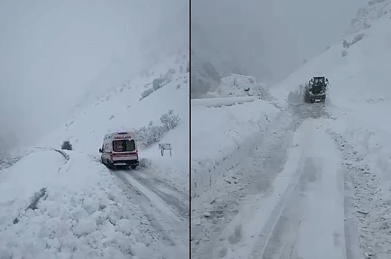 Hakkari’de 7 aylık bebek için çığlar aşıldı 