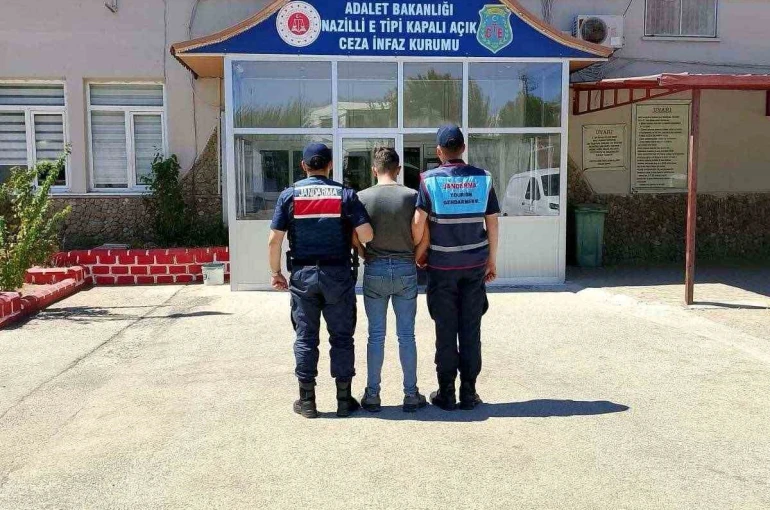 Hakkında 6 yıl 3 ay hapis cezası bulunan şahıs Nazilli’de yakalandı 