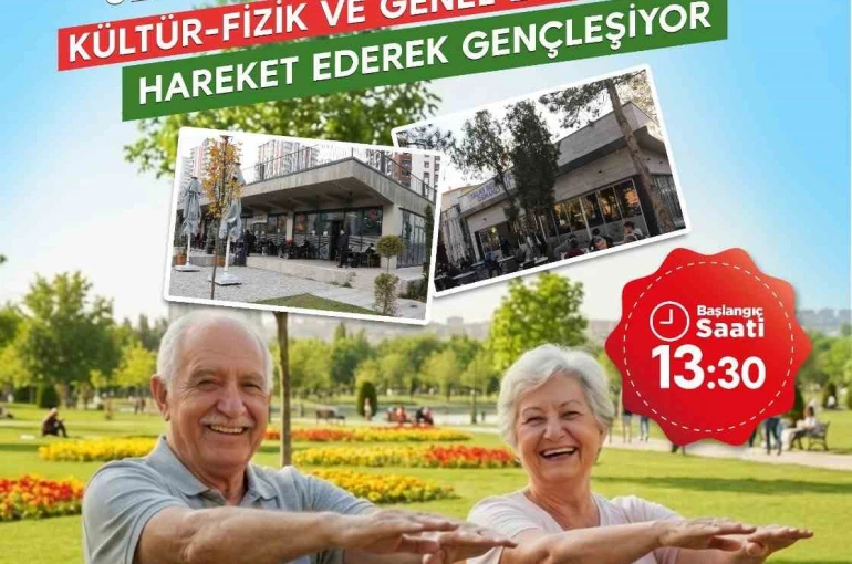 Hareketin yaşı yok: Talas’ın çınarları egzersiz yapacak 