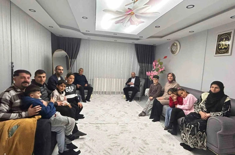 Hasköy’de Ramazan’da şehit aileleri unutulmadı 