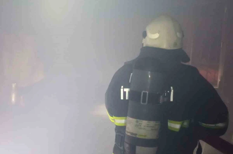 Hassa’da ev yangını 