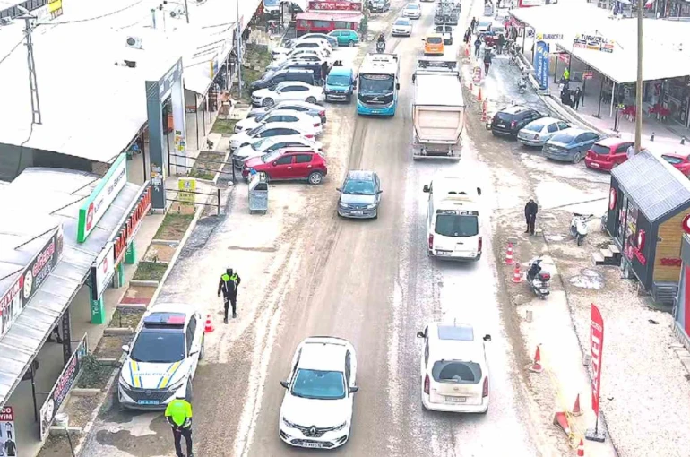 Hatay’da hatalı park denetimi