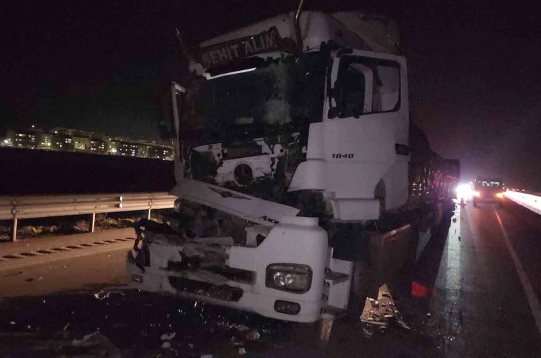 Hatay’da zincirleme kaza: 1 yaralı 