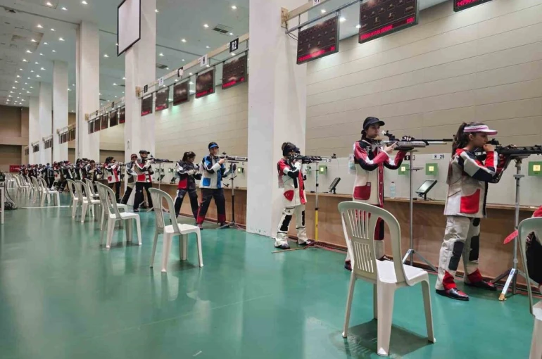 Havalı Silahlar Avrupa Şampiyonası Milli Takım Seçme Yarışmaları Mersin’de sürüyor 