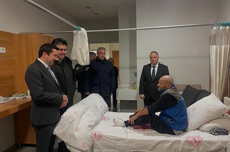 Havran protokolü yılbaşında güvenlik güçlerini ve hastaları yalnız bırakmadı 