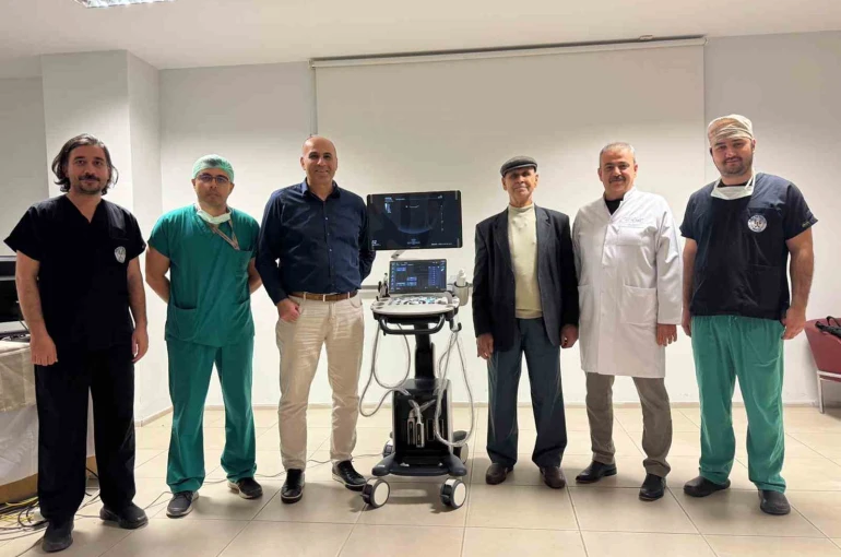Hayırseverden MEAH’a Dijital Renkli Doppler Ultrasonografi cihazı bağışı 