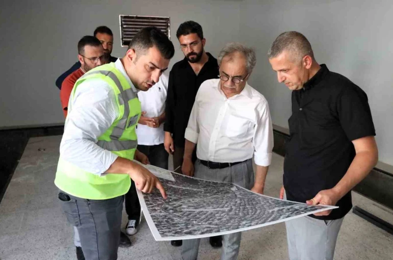 Hayri Baraçlı projeleri yerinde inceledi 