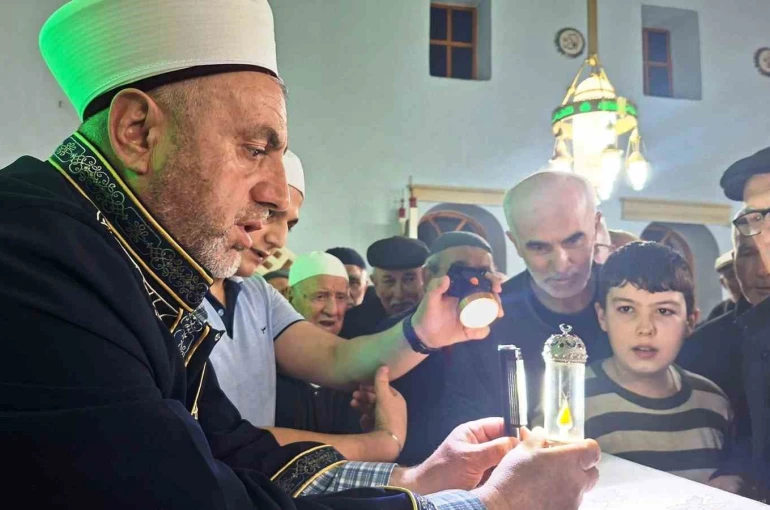 Hisarcık’ta sakal-ı şerif ziyareti 