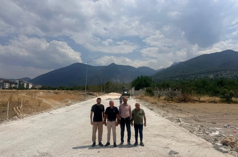 Honaz’da üst yapı çalışmaları sürüyor