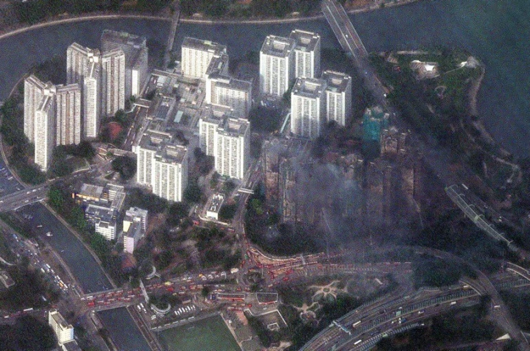Hong Kong’daki yangın faciasında ölü sayısı 75’e yükseldi 