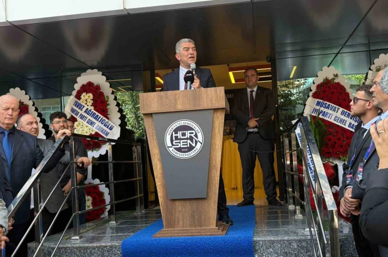 HÜR-SEN Konfederasyonu’nun yeni binasının açılışı gerçekleştirildi 