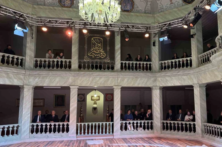 Hz. Mevlana, 752. Vuslat yıl dönümünde Kasımpaşa Mevlevihanesi’nde anıldı 