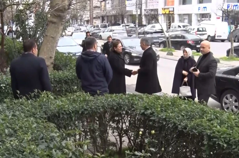 İçişleri Bakanı Yerlikaya’dan Atlas Çağlayan’ın ailesine taziye ziyareti 