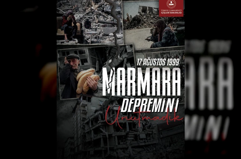 İçişleri Bakanlığı’ndan Marmara depremi paylaşımı