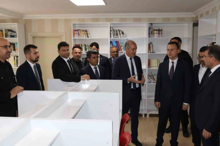 İdil’de üniversite öğrencilerine yeni kütüphane 