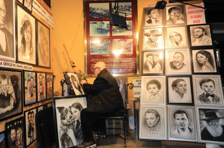 İflasla kapanan ticaret kapısı sanatla yeniden açıldı 