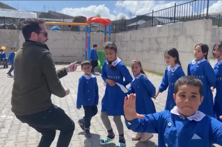 Iğdır’da miniklerin "Şevko" oyunu ilgi gördü 