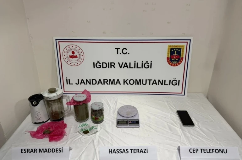 Iğdır’da uyuşturucu operasyonu: 1 tutuklama 